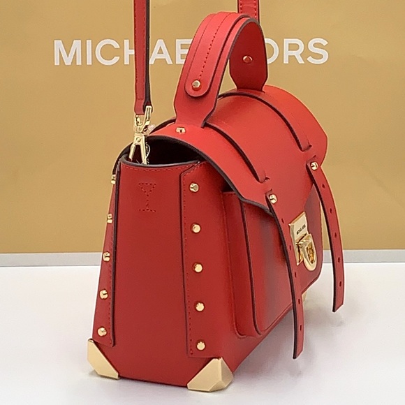 ⚠️HOLIDAY SALE ⚠️NWT MICHAEL KORS MANHATTAN MEDIUM TOP HANDLE SCHOOL SAT… - Picture 5 of 16